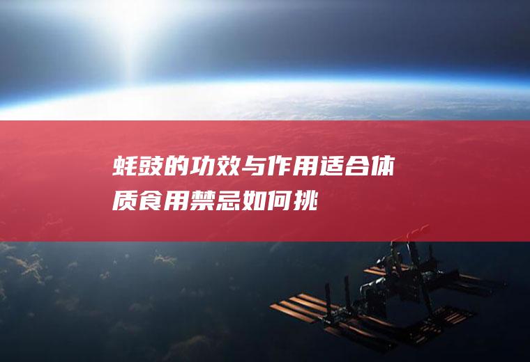蚝豉的功效与作用_适合体质_食用禁忌_如何挑选_制作技巧