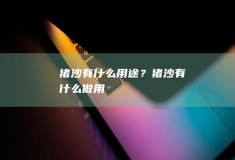 猪沙有什么用途？(猪沙有什么做用)
