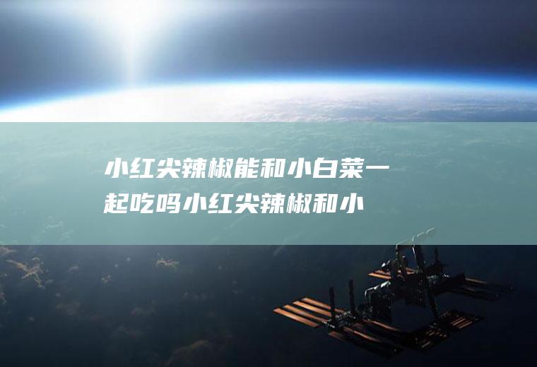 小红尖辣椒能和小白菜一起吃吗_小红尖辣椒和小白菜能一起吃吗/同吃