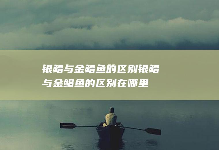 银鲳与金鲳鱼的区别(银鲳与金鲳鱼的区别在哪里)