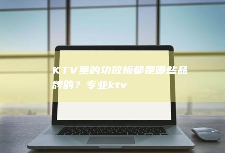 KTV里的功放板都是哪些品牌的？(专业ktv功放什么牌子好)