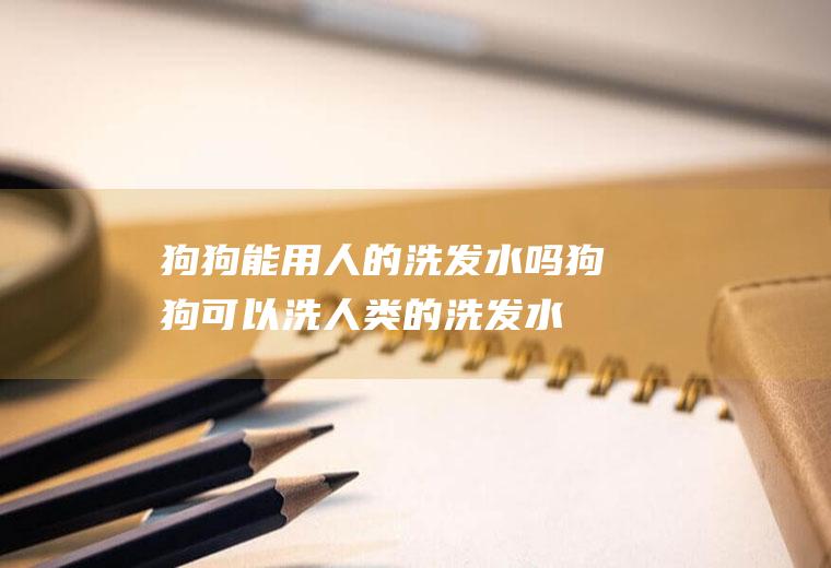 狗狗能用人的洗发水吗(狗狗可以洗人类的洗发水吗)
