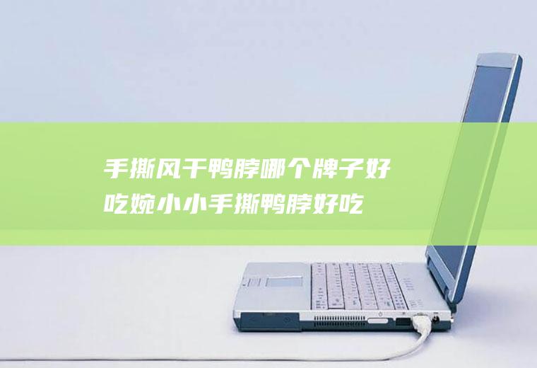 手撕风干鸭脖哪个牌子好吃,婉小小手撕鸭脖好吃吗？