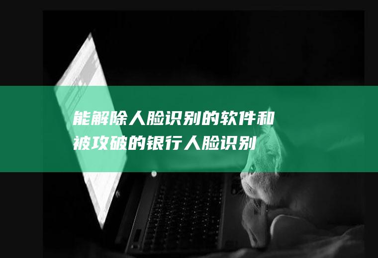 能解除人脸识别的软件(和被攻破的银行人脸识别系统)
