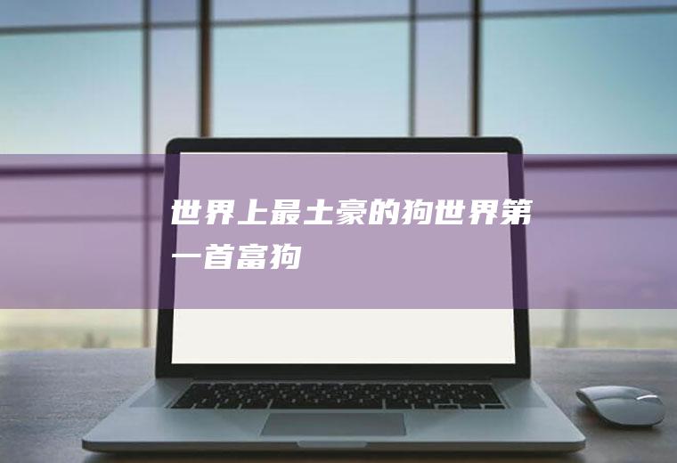 世界上最土豪的狗(世界第一首富狗)
