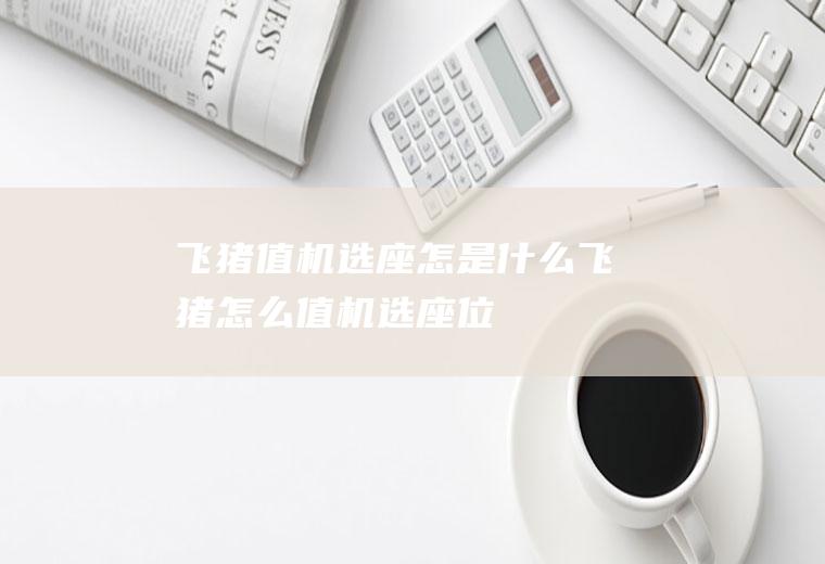 飞猪值机选座怎是什么飞猪怎么值机选座位