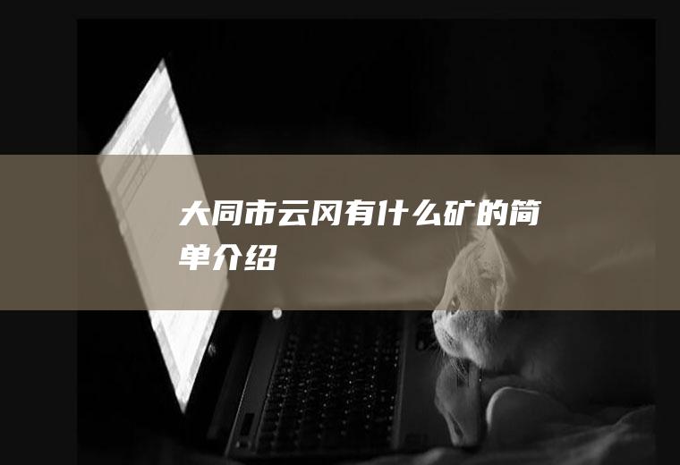 大同市云冈有什么矿的简单介绍