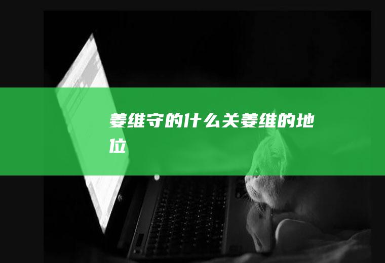 姜维守的什么关姜维的地位