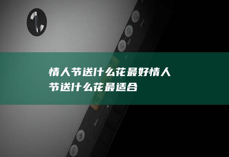 情人节送什么花最好情人节送什么花最适合
