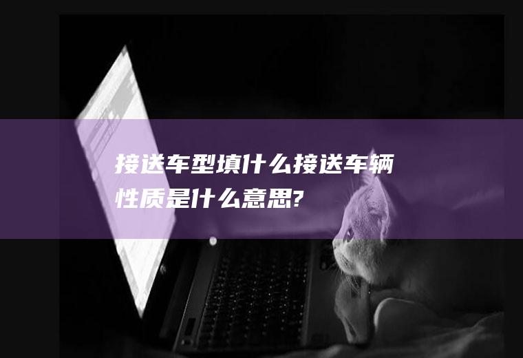 接送车型填什么接送车辆性质是什么意思?