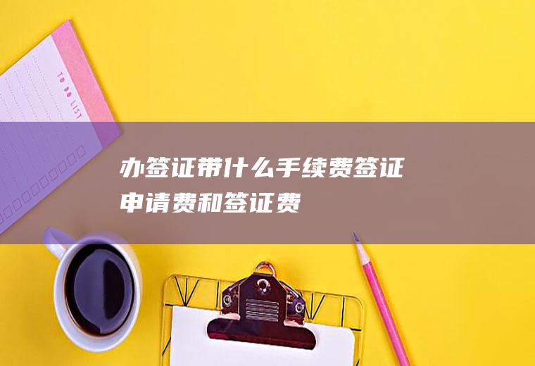 办签证带什么手续费签证申请费和签证费