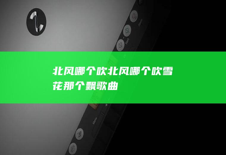 北风哪个吹北风哪个吹雪花那个飘歌曲