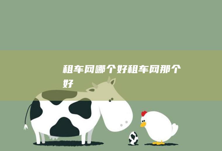 租车网哪个好租车网那个好