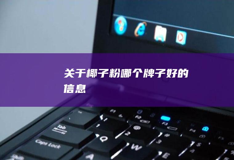 关于椰子粉哪个牌子好的信息