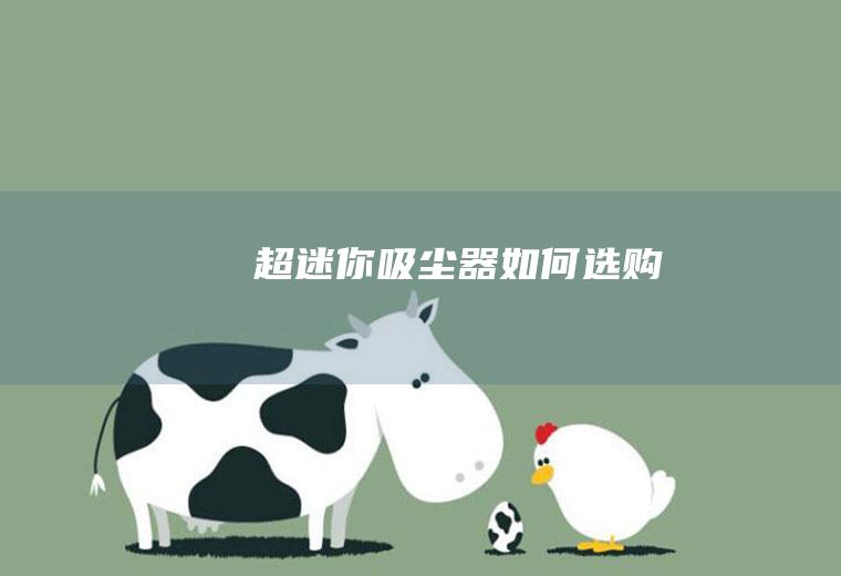 超迷你吸尘器如何选购