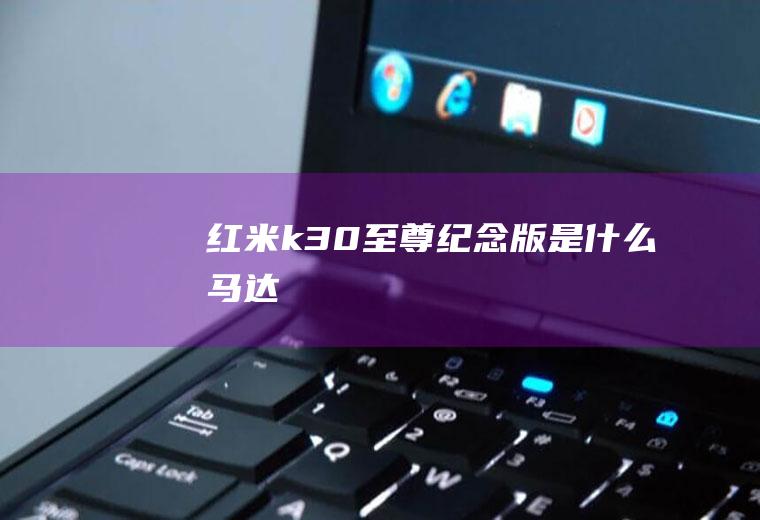 红米k30至尊纪念版是什么马达