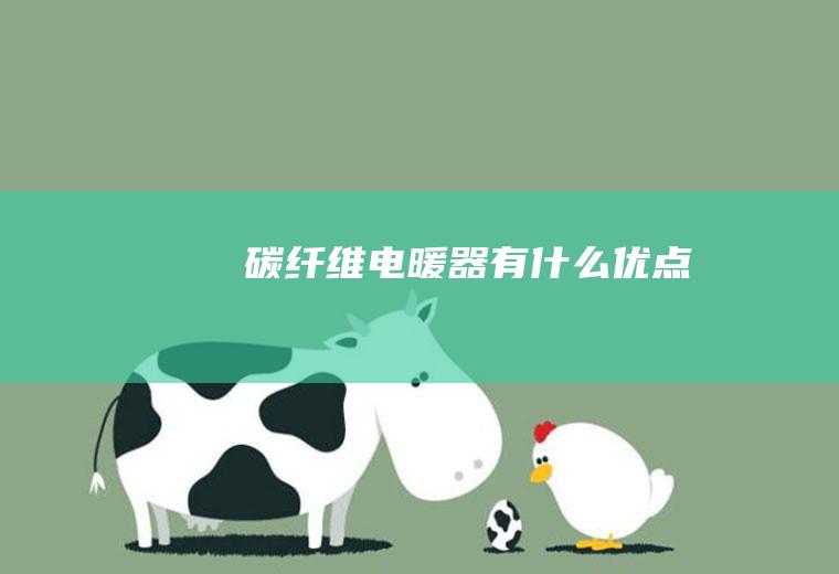 碳纤维电暖器有什么优点