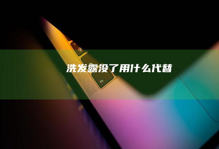 洗发露没了用什么代替