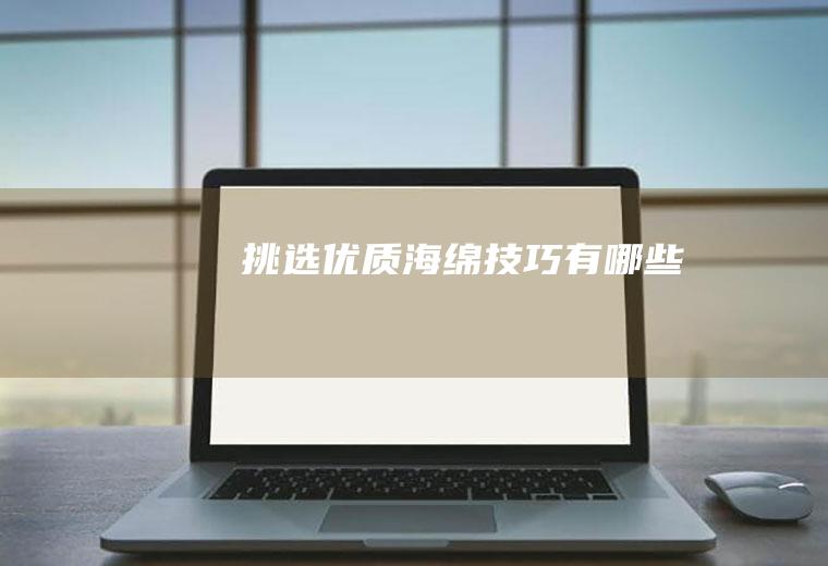挑选优质海绵技巧有哪些