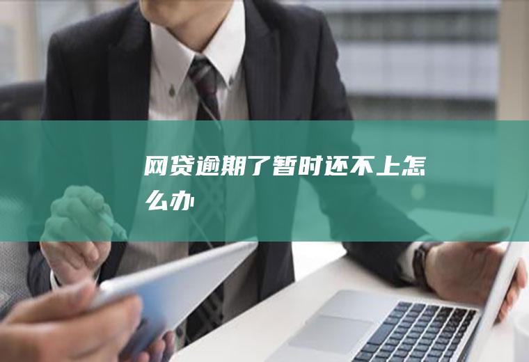 网贷逾期了暂时还不上怎么办