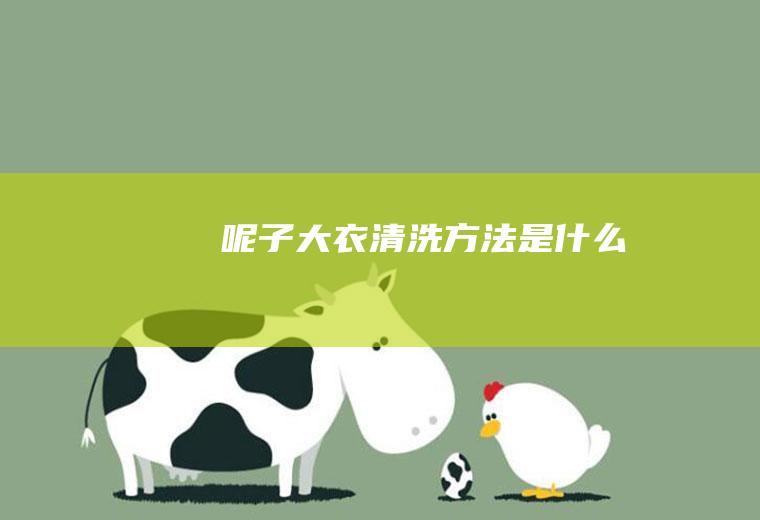 呢子大衣清洗方法是什么