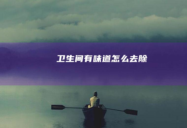 卫生间有味道怎么去除
