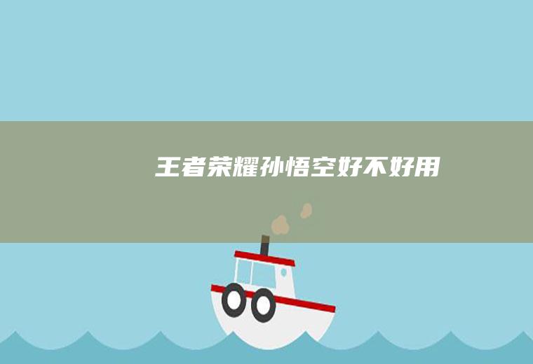 王者荣耀孙悟空好不好用