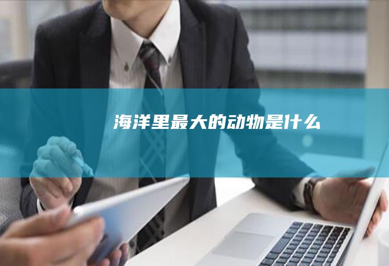 海洋里最大的动物是什么