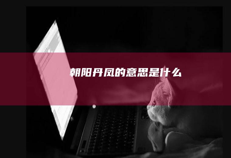 朝阳丹凤的意思是什么