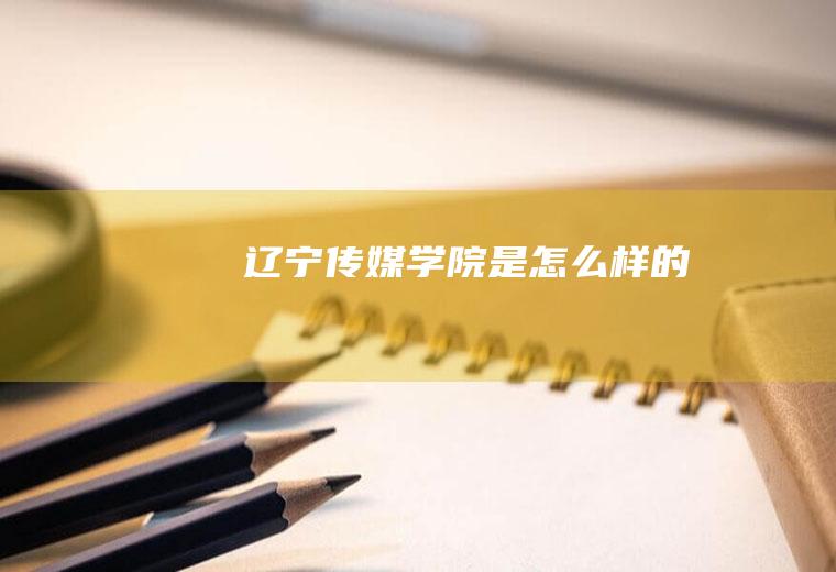 辽宁传媒学院是怎么样的