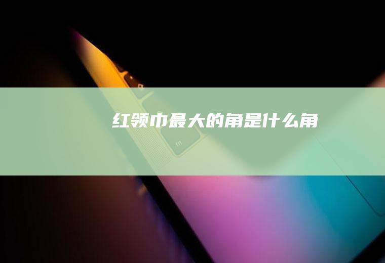 最大的角是什么角