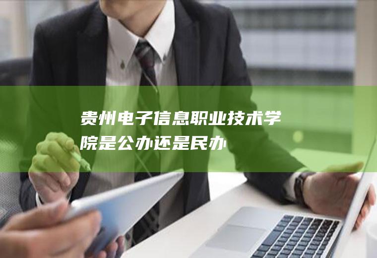 贵州电子信息职业技术学院是公办还是民办
