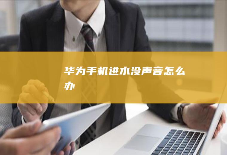 华为手机进水没声音怎么办