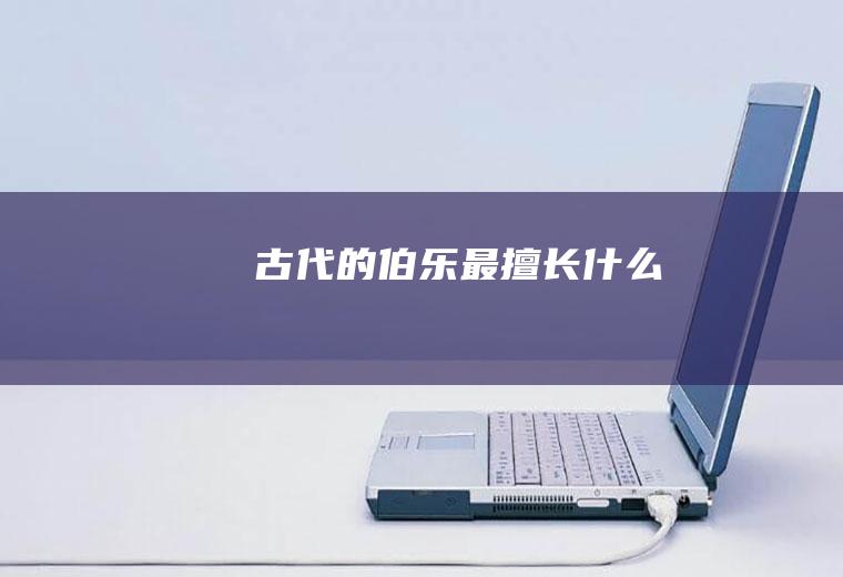 古代的伯乐最擅长什么