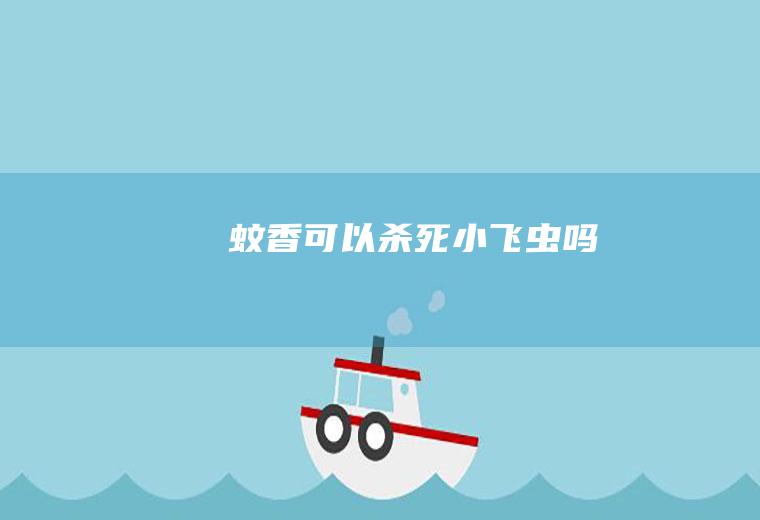 蚊香可以杀死小飞虫吗