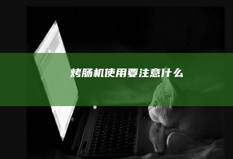 烤肠机使用要注意什么