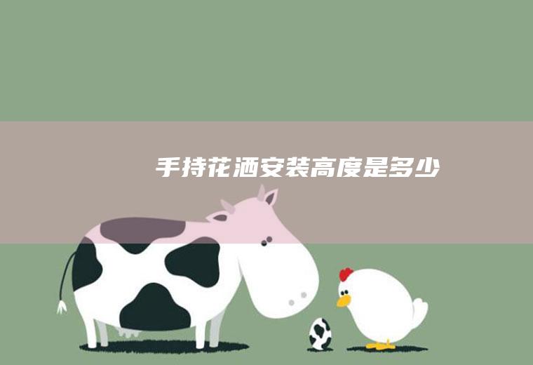 手持花洒安装高度是多少