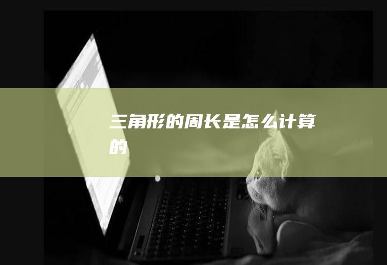 三角形的周长是怎么计算的