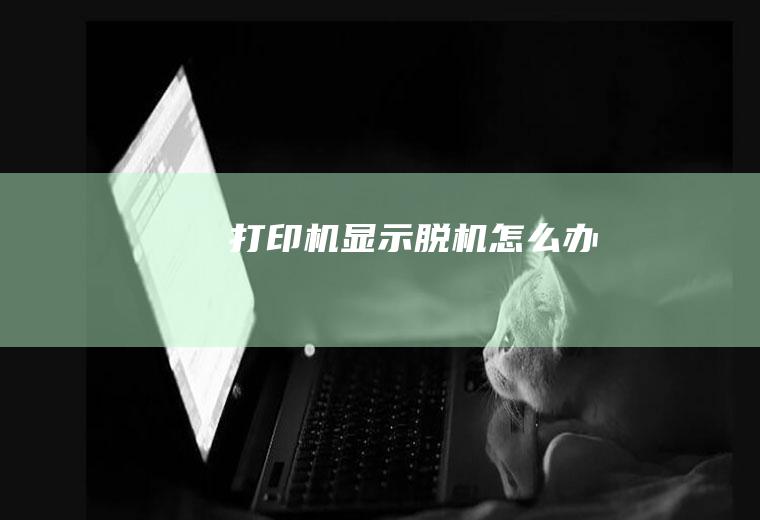 打印机显示脱机怎么办