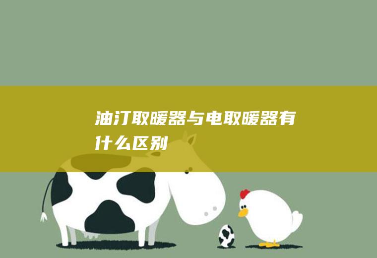 油汀取暖器与电取暖器有什么区别