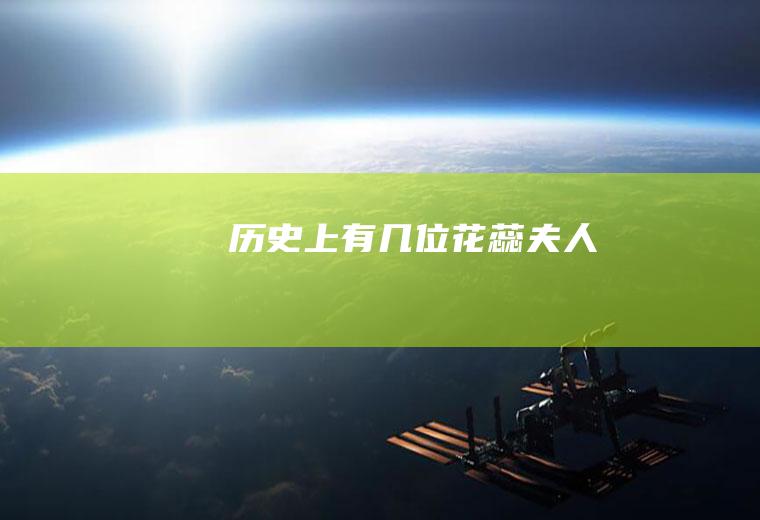 历史上有几位花蕊夫人