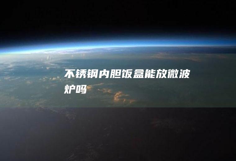 不锈钢内胆饭盒能放微波炉吗