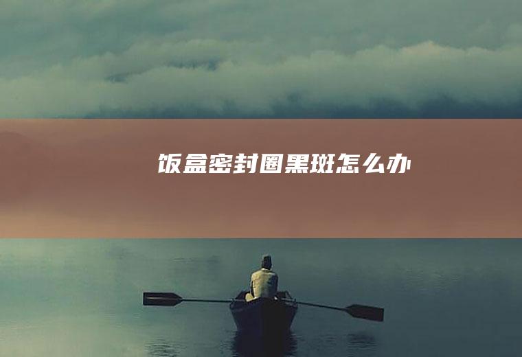 饭盒密封圈黑斑怎么办