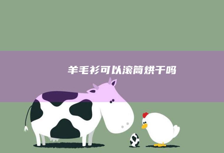 羊毛衫可以滚筒烘干吗