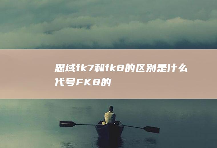 思域fk7和fk8的区别是什么(代号FK8的思域TypeR和代号)