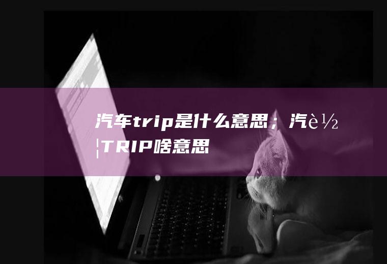 汽车trip是什么意思；汽车TRIP啥意思(汽车trip是什么意思)
