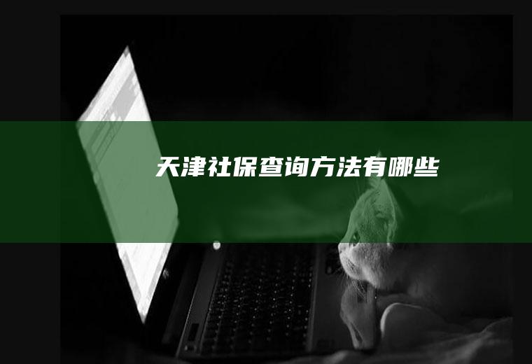 天津社保查询方法有哪些