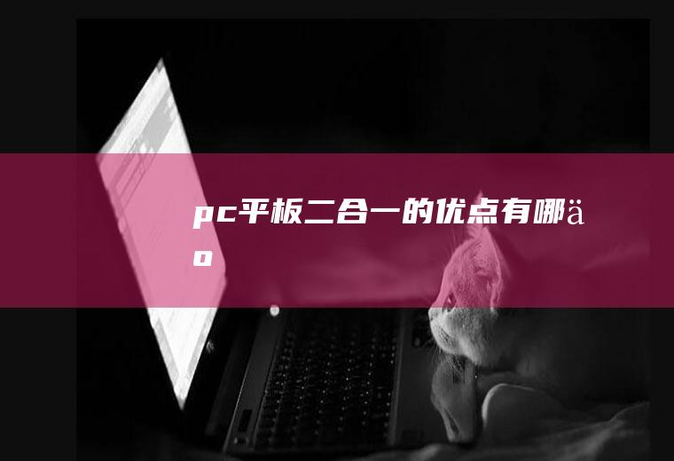 pc平板二合一的优点有哪些