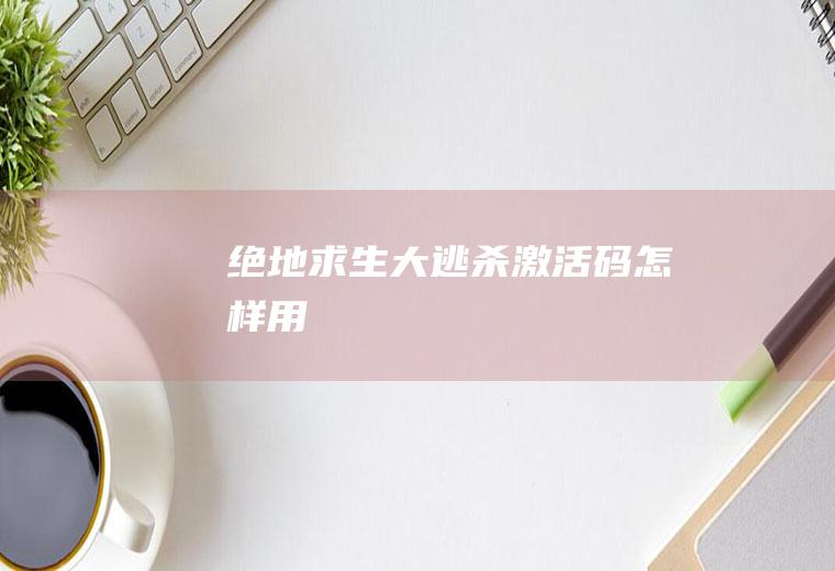 绝地求生大逃杀激活码怎样用