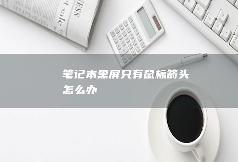 笔记本黑屏只有鼠标箭头怎么办